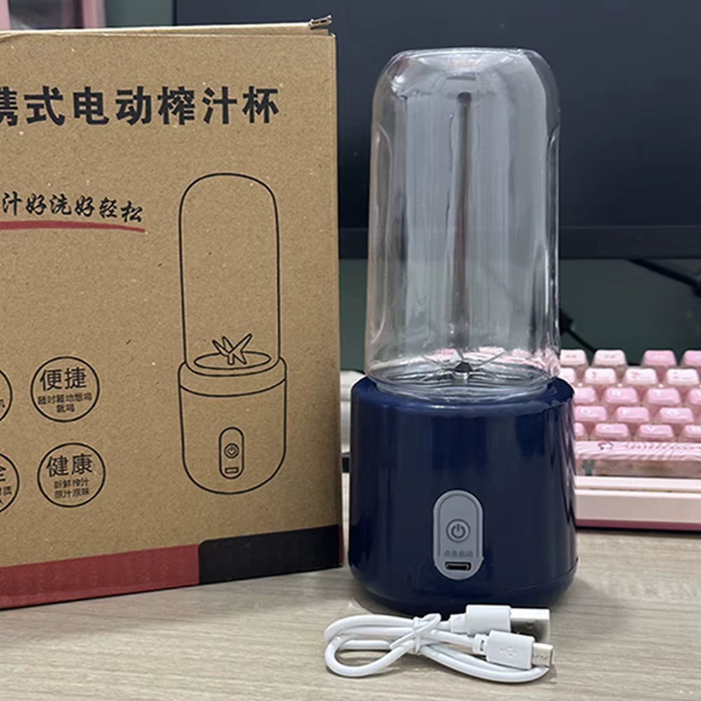 Double Cup Multifunction Usb Fruit Mixers Juicers Portable Electric Juicer Blender Fruit Juicer Cup Food Milkshake Juice Maker