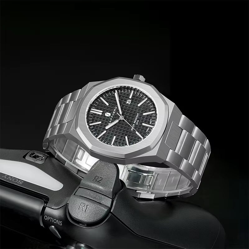 Men’s Luxury Classic Watch – Stainless Steel Business & Sports Wristwatch with Precision Imported Movement