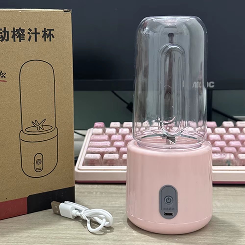 Double Cup Multifunction Usb Fruit Mixers Juicers Portable Electric Juicer Blender Fruit Juicer Cup Food Milkshake Juice Maker