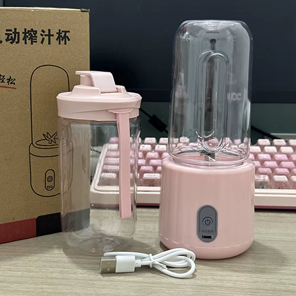 Double Cup Multifunction Usb Fruit Mixers Juicers Portable Electric Juicer Blender Fruit Juicer Cup Food Milkshake Juice Maker